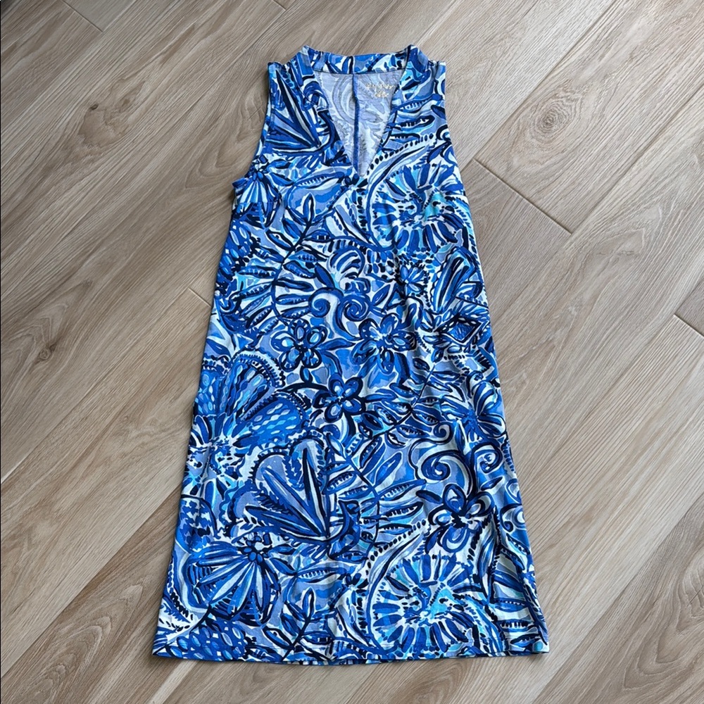 Lilly Pulitzer Blue and White Dress
